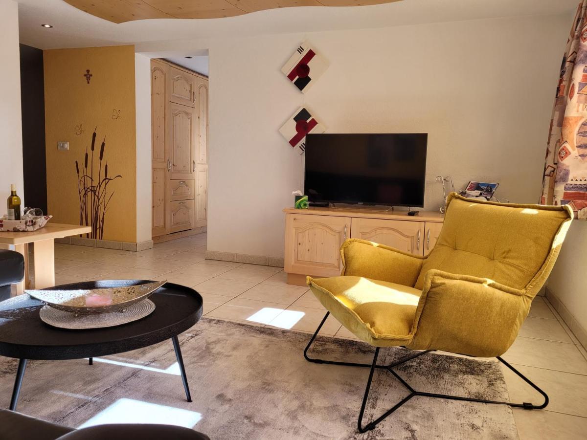 Chalet Wiesengrund Edelweiss 6P Saas-Almagell Bagian luar foto